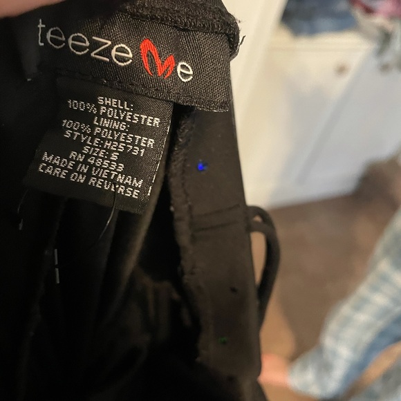 Long black Teeze Me formal dress with sequins. Size Small. NWOT. Never worn. - Picture 5 of 6